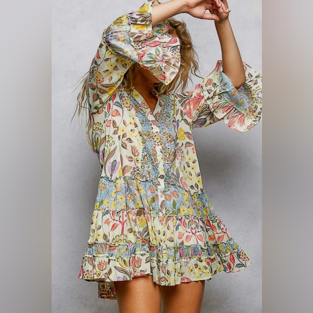 NWT - The Forbidden Garden - Boho Dress
